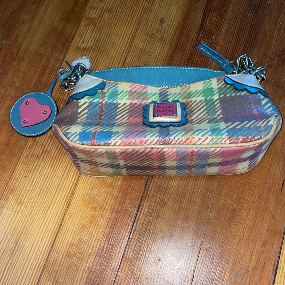 Dooney & Bourke small barrel handbag satchel. Vintage.